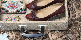 Lazy sundays, with an old make-up book